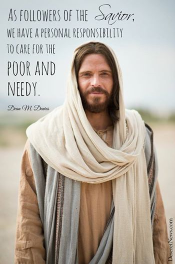 Care for the poor and needy