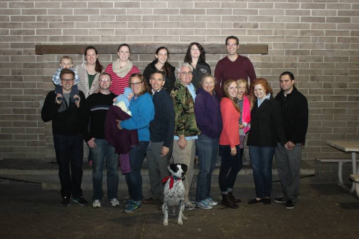 The annual family Fall Freeze Picnic.