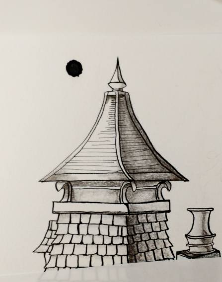 The pen dripped! Things were going so well! Why did this have to happen?